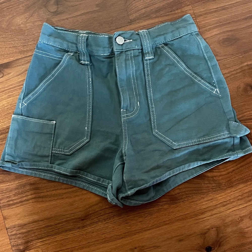 PacSun Teal Women's Shorts